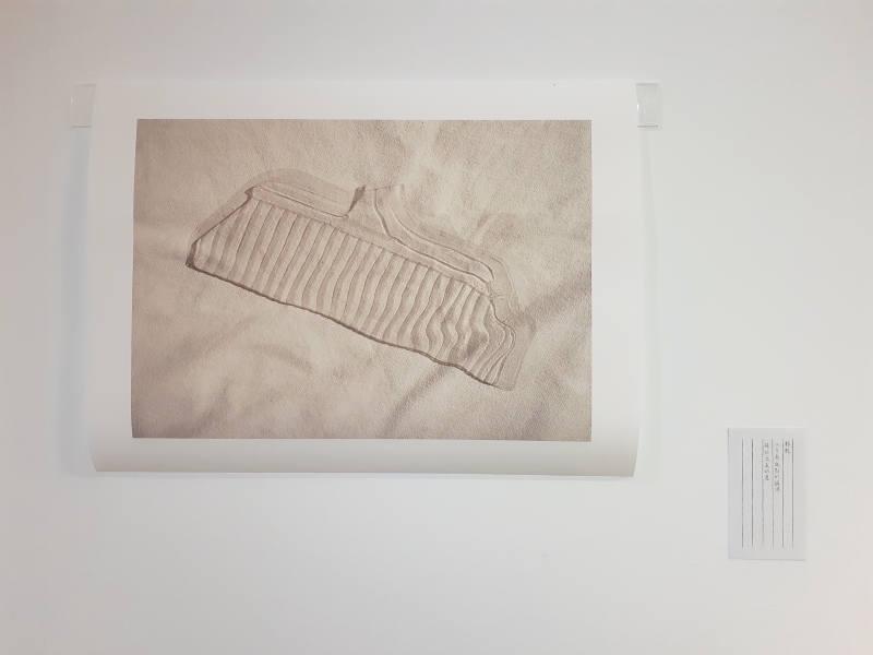 鄭秀如個展「坐，看，雲，起，時」作品：《詠物》局部圖，影像輸出、輸出棉紙，2021